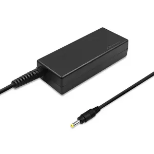 Блок питания QOLTEC 51038 65W для ноутбука, 19 В 3.42 А, AC‑to‑DC, 220–240 В, для помещений, чёрный