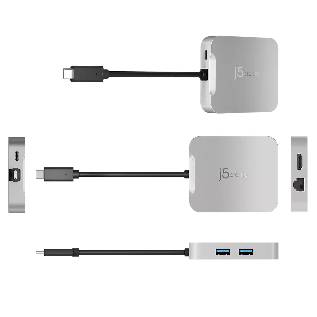 USB-C PD Многофункциональный адаптер j5create JCD391 Photo 5