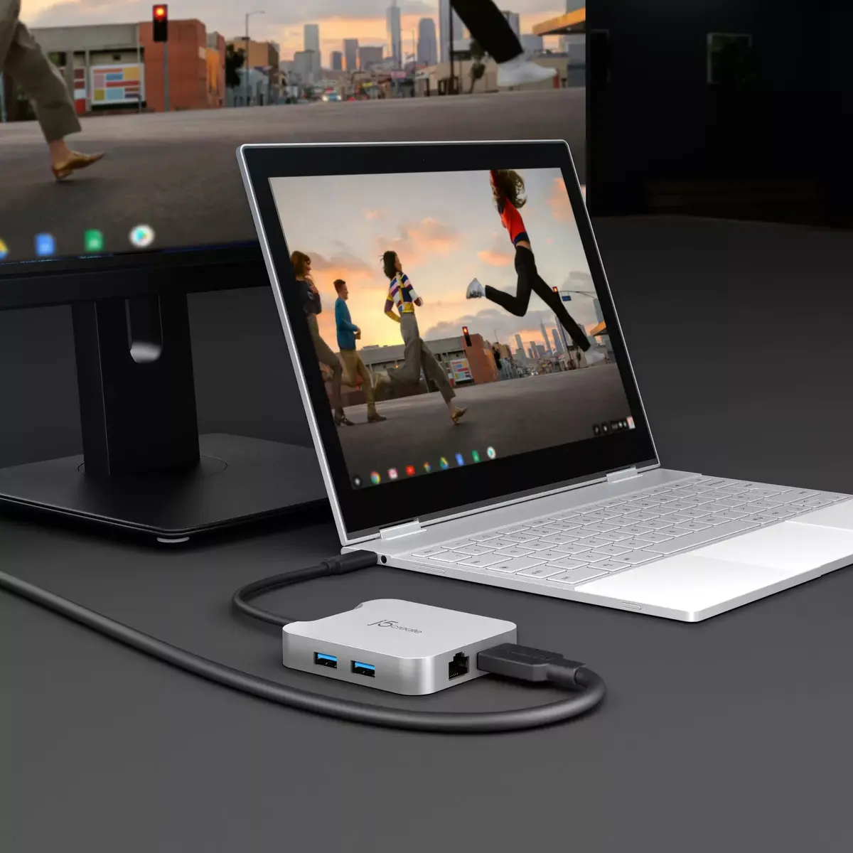 USB-C PD Многофункциональный адаптер j5create JCD391 Photo 10