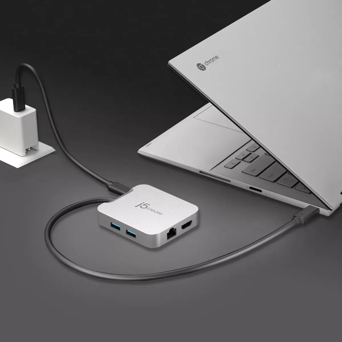 USB-C PD Многофункциональный адаптер j5create JCD391 Photo 12