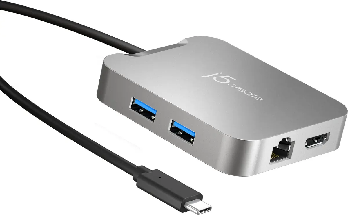 Многопортовый адаптер j5create JCD391 4K60 Elite USB-C PD Photo 16