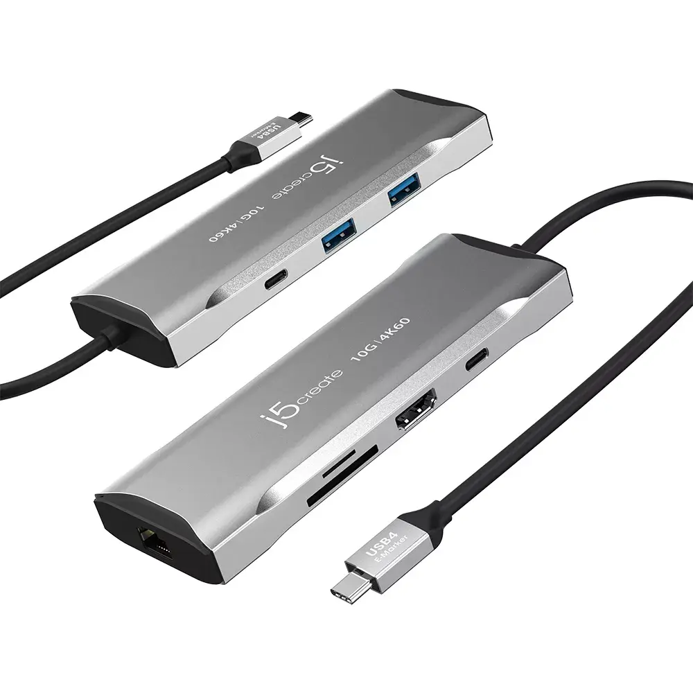 j5create JCD393 4K60 Elite USB-C Mini Doks Photo 2