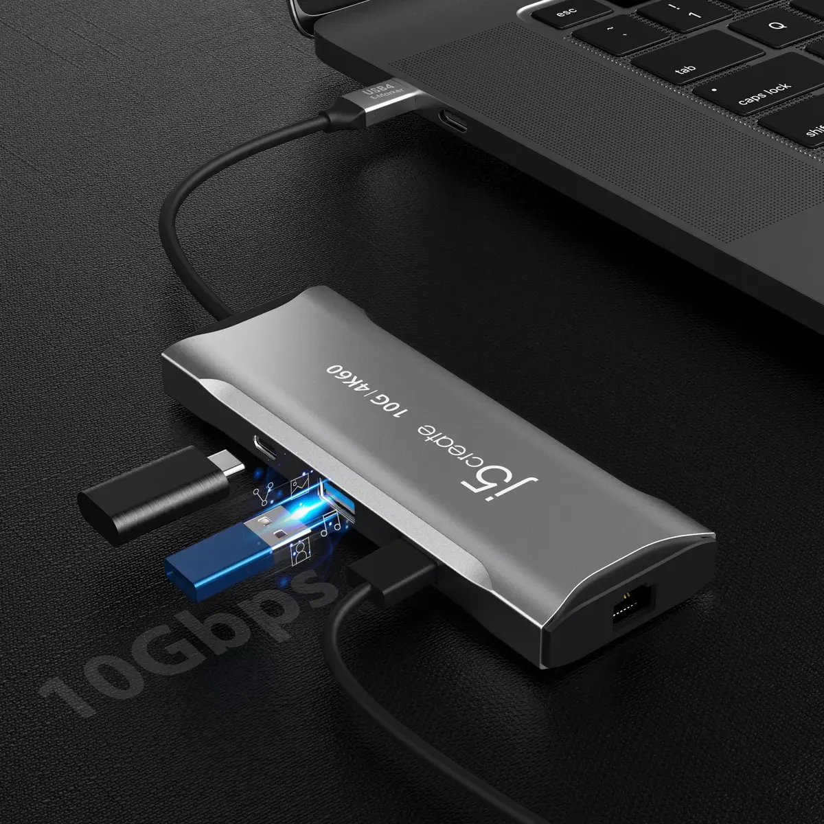 j5create JCD393 4K60 Elite USB-C Mini Doks Photo 9