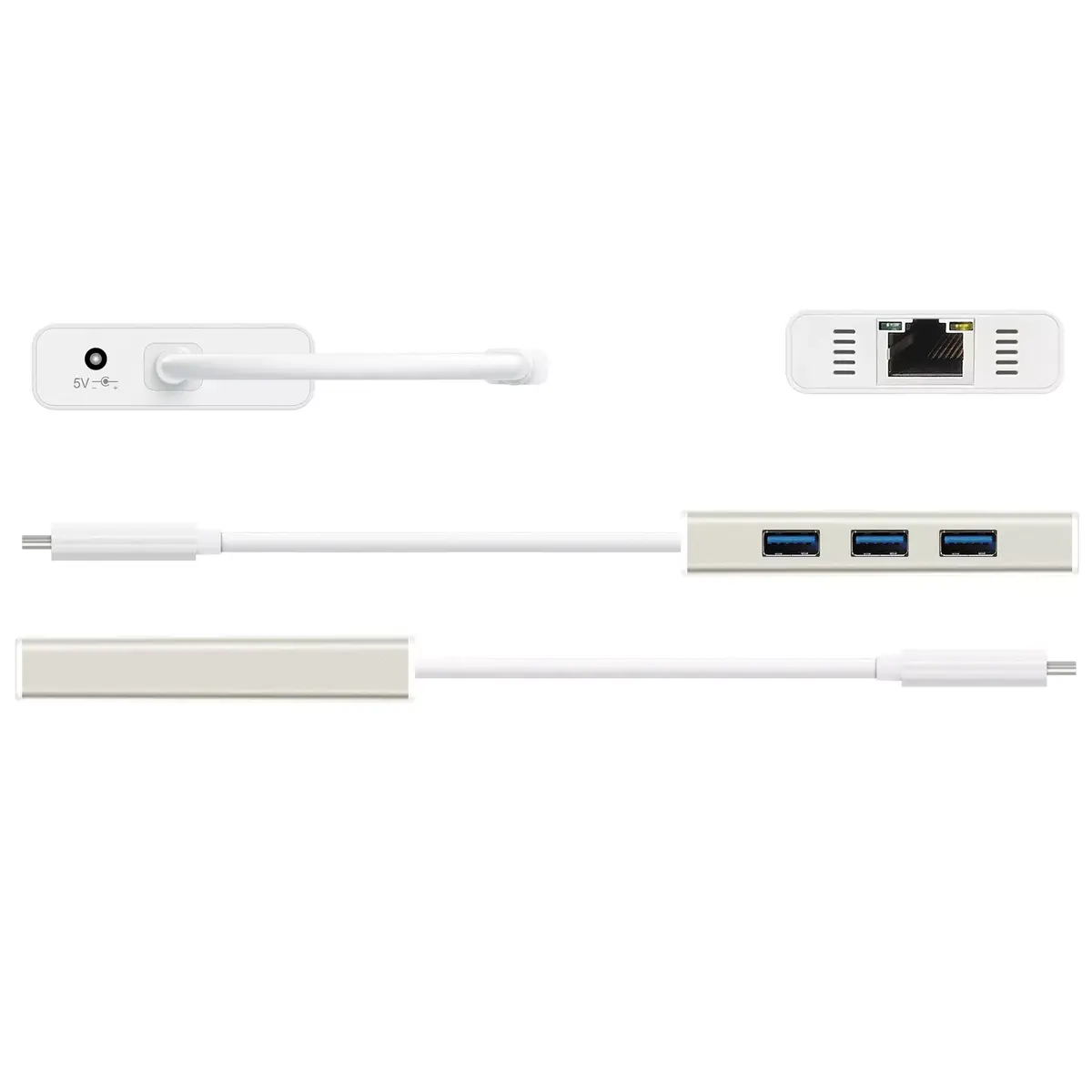 j5create JCH471 USB-C Гигабитный Ethernet Хаб Адаптер Photo 3