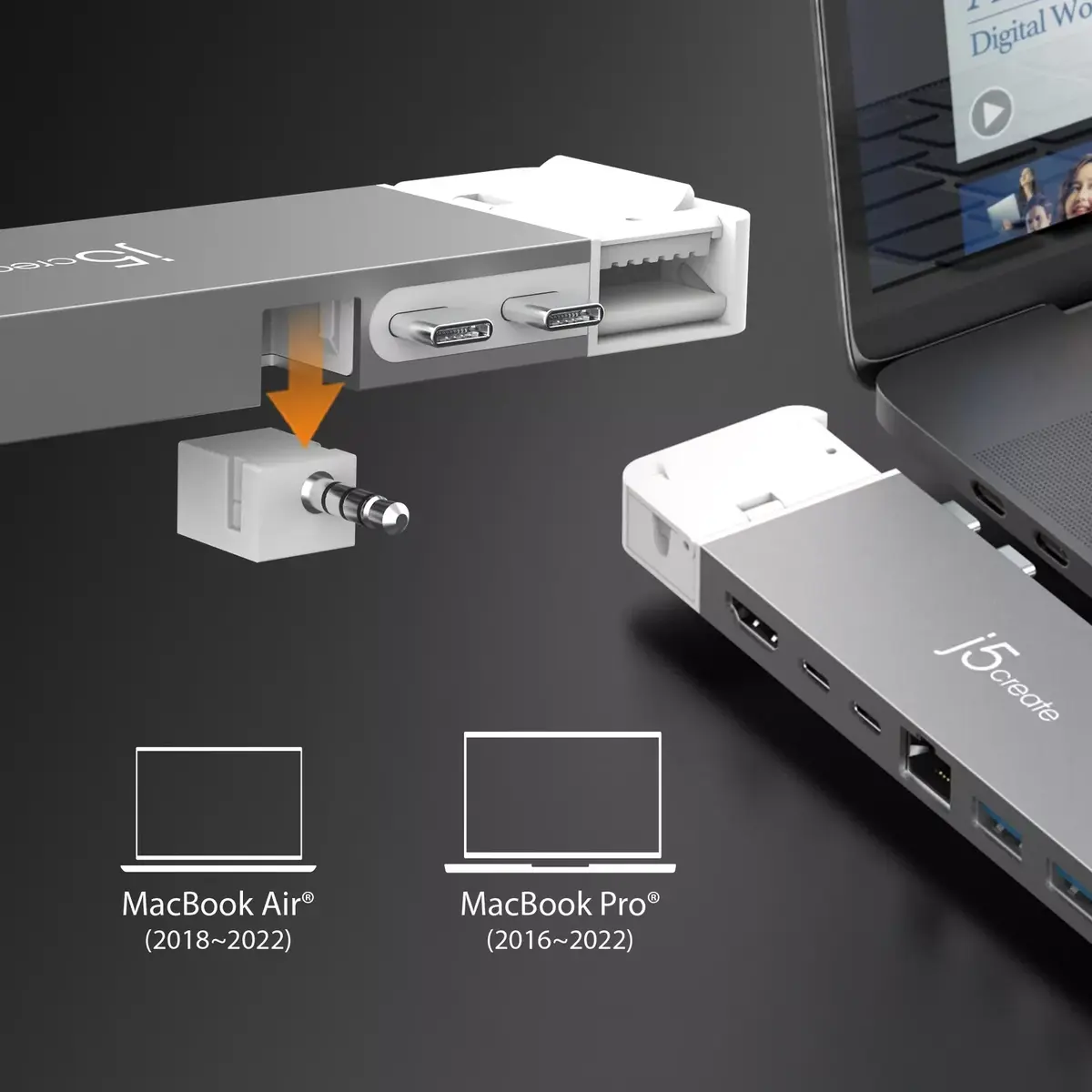 USB Хаб j5create JCD395 4K60 Elite Pro Photo 12