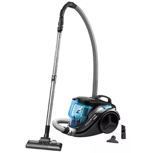 Rowenta X-Force Flex 9.60 RH20C0 handheld vacuum Silver, Blue Bagless