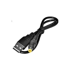 Virtuos barošanas adapteris USB -&gt; jack 5,5/2,1, 5V, 0,5 m