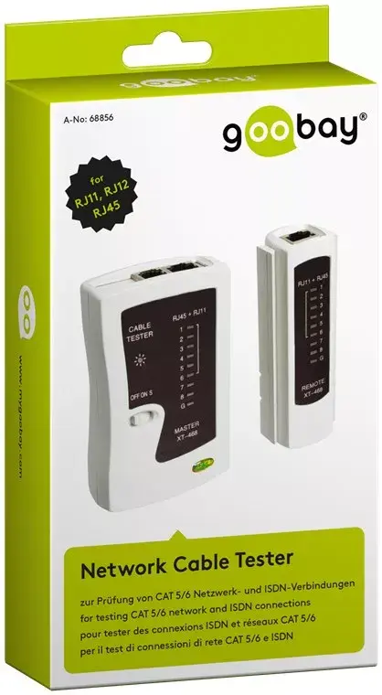 Network Cable Tester Goobay 68856 Photo 2