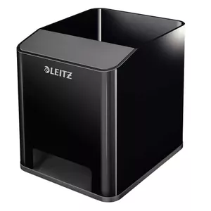 Подставка для ручек и карандашей LEITZ 53630095, чёрная, компактный настольный органайзер