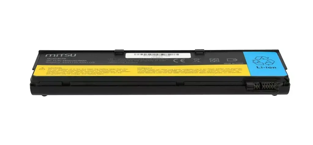 Akumulators MITSU priekš Lenovo T440 / X240, 4400 mAh Photo 4