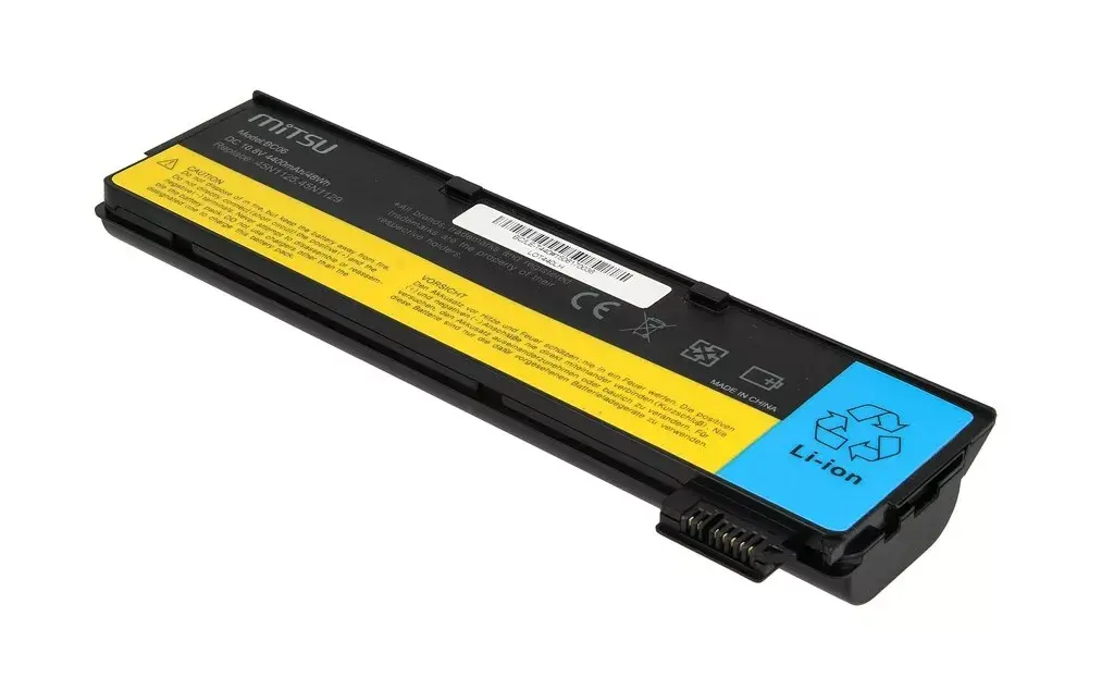 Akumulators MITSU priekš Lenovo T440 / X240, 4400 mAh Photo 6