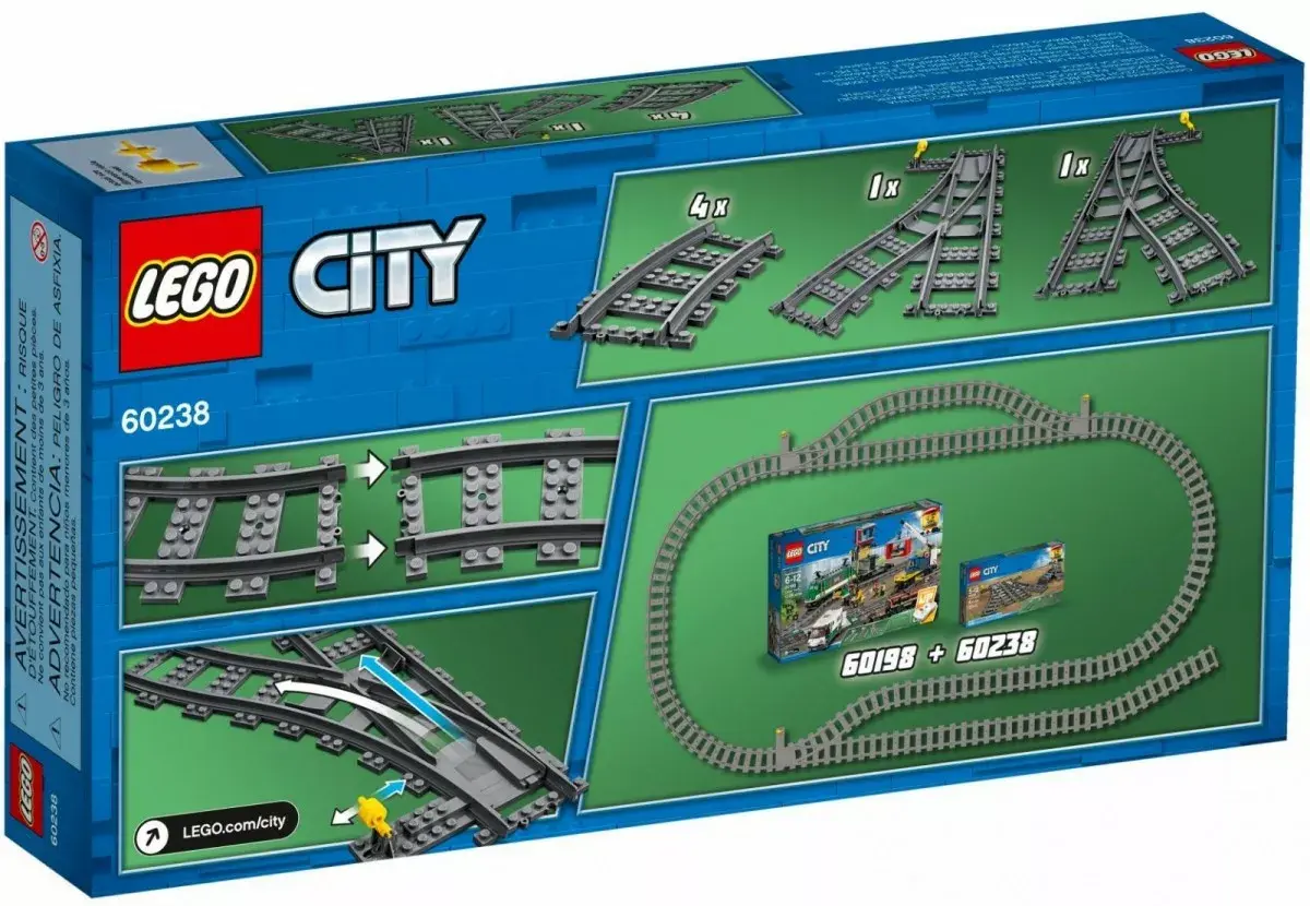 LEGO City 60238 dzelzceļa slēdzis Photo 5