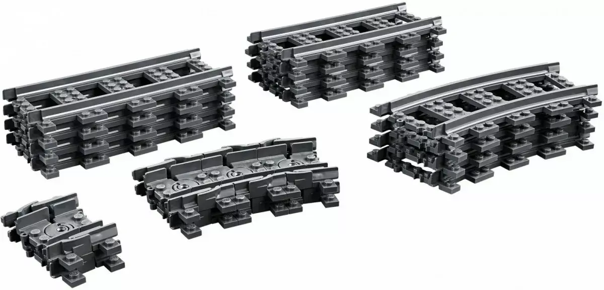 LEGO vilciena komplekts LEGO City Rails 60205 Photo 8
