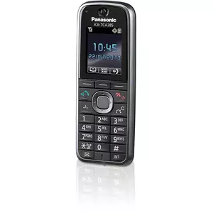 Panasonic KX-TCA285 DECT telefona klausule Melns