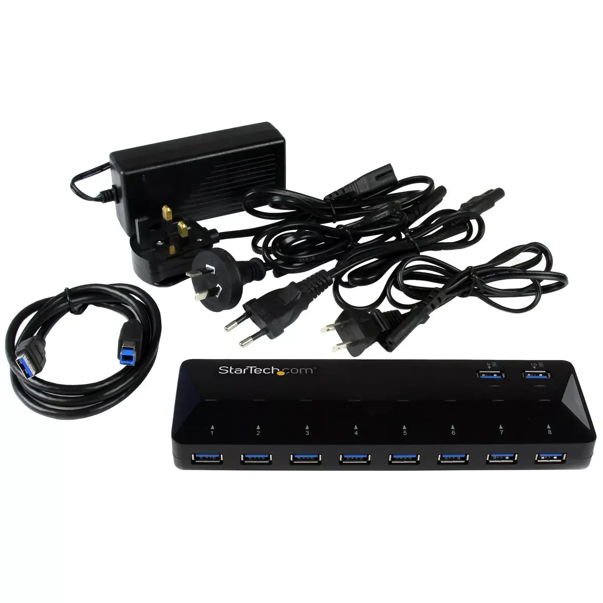 USB Hub StarTech.com 10-Port ST103008U2C Photo 4