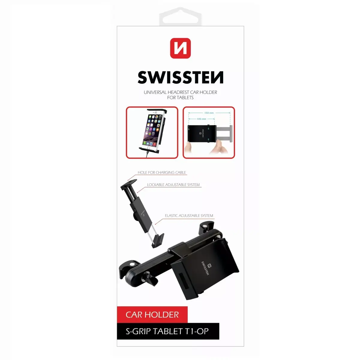 Пассивный держатель Swissten T1-OP Photo 2