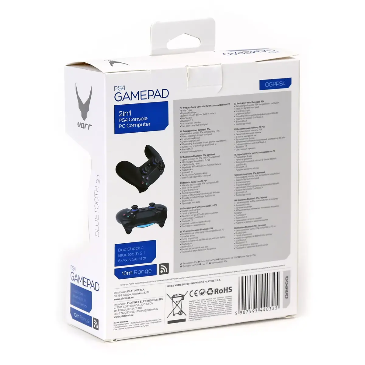 Gamepad OMEGA Varr Charge for PS4 & PC Photo 6