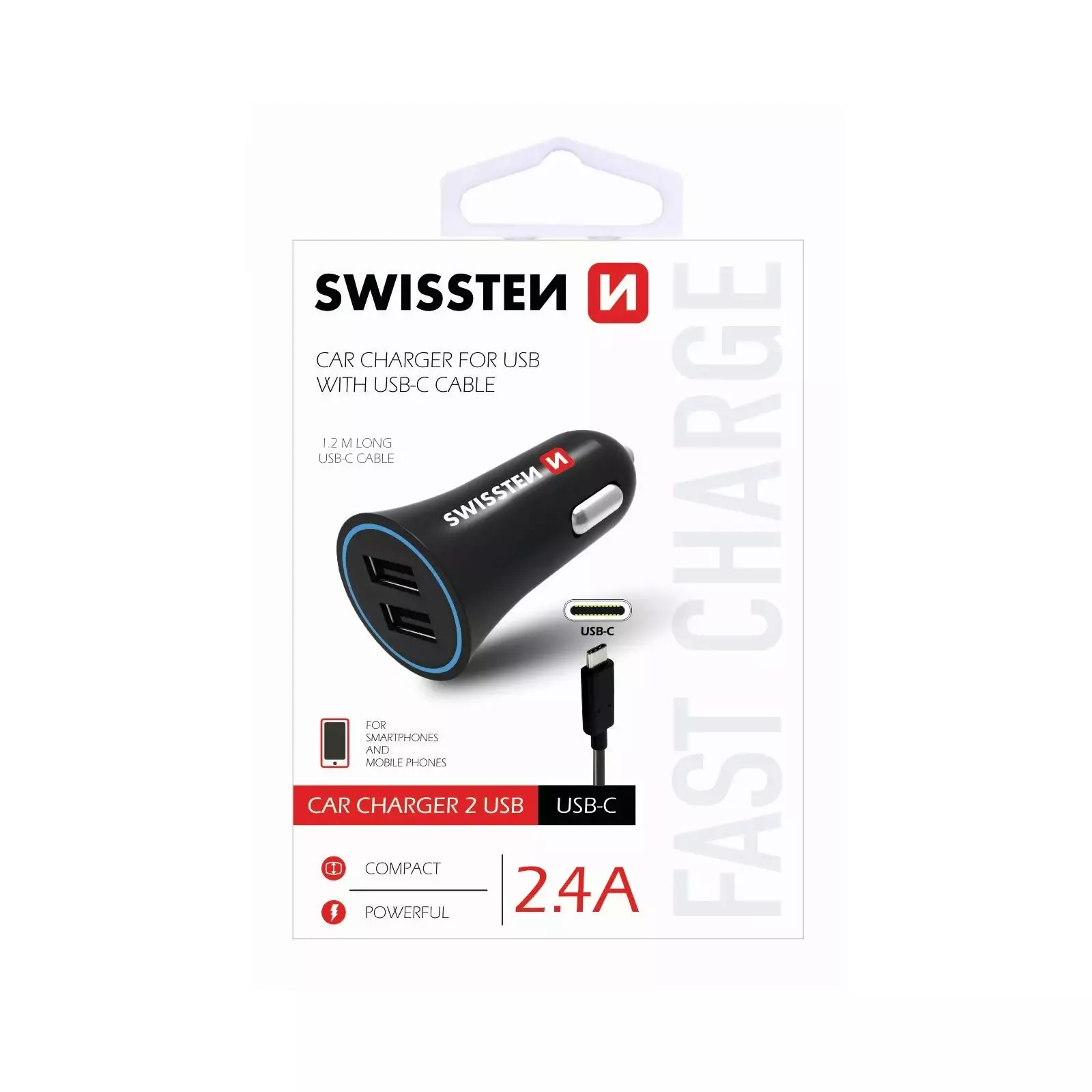 SWISSTEN SW-CCH-2.4ATYPC-B Photo 1