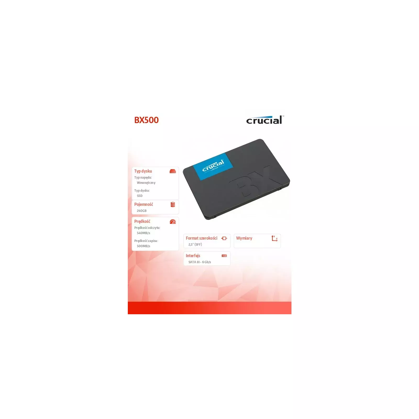 CRUCIAL CT240BX500SSD1 Photo 19