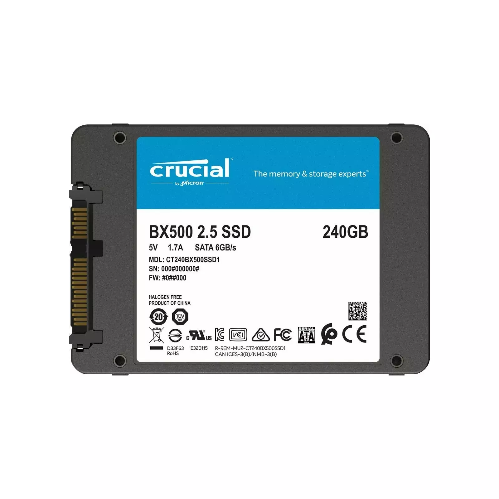 CRUCIAL CT240BX500SSD1 Photo 18