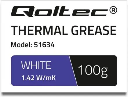 Termopasta QOLTEC 51634 — siltuma vadāšanas