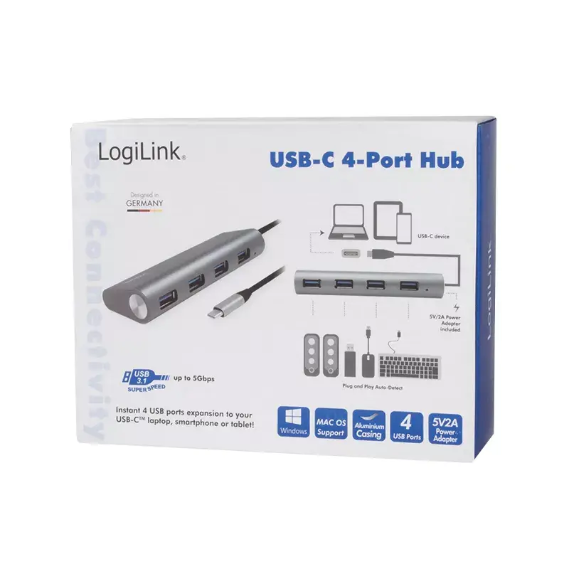 USB centrmezgls LogiLink UA0309 Photo 6