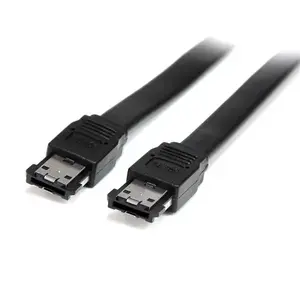 StarTech eSATA Cable ESATA3 0.9 m Male to Male Shielded External Black