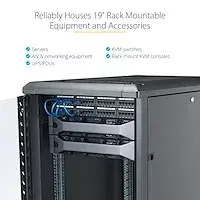 Напольный шкаф StarTech RK2536BKF Photo 12