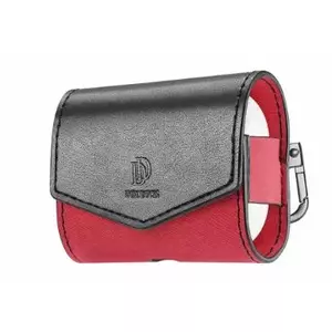 Protective holster case for Apple AirPods 3 — dux ducis, Black with Red accents