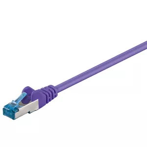 Network Cable Goobay CAT 6A Patch Cable RJ-45 Cat6a 0.25m Violet