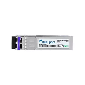 SFP fiber optic transceiver BlueOptics 3HE08314BA-BO, cSFP interface, 1250 Mbit/s, silver
