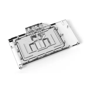 Водоблок + Задняя панель Alphacool Eisblock Aurora Акрил Алюминий Медь Прозрачный