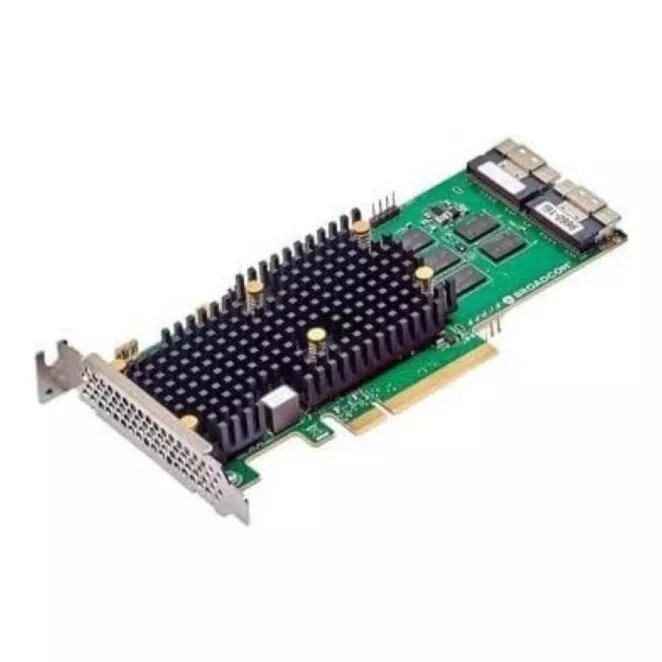 Saskares karte Broadcom 9660-16i PCIe 4