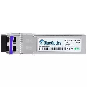 Оптический SFP-трансивер BlueOptics AT-SPBD40DUAL-14-BO, интерфейс cSFP, разъём LC, алюминиевый