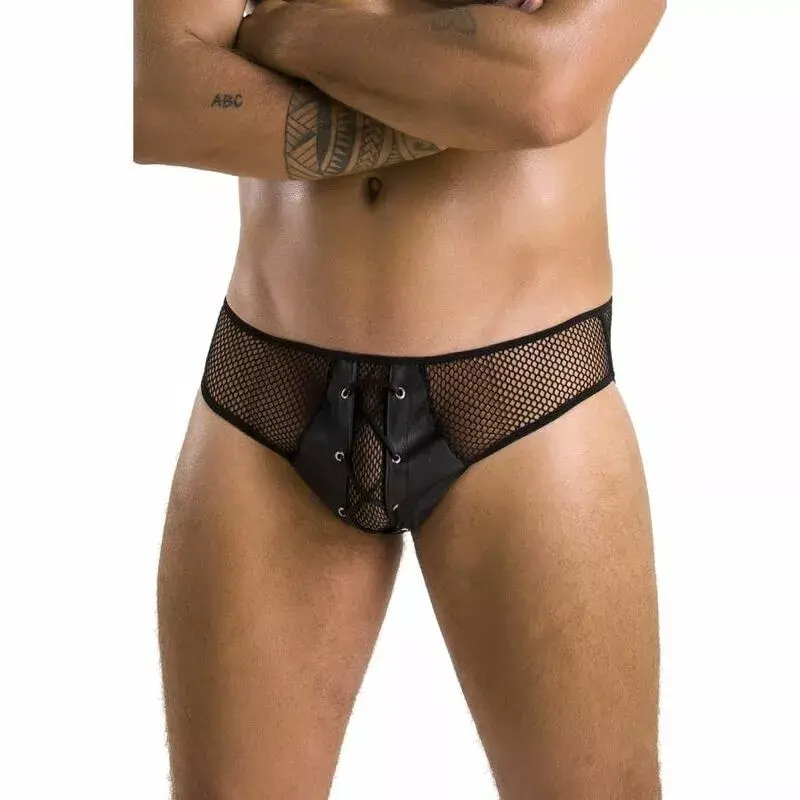 Стринги PASSION Slip Passion 035 Richard Black L/XL Photo 3