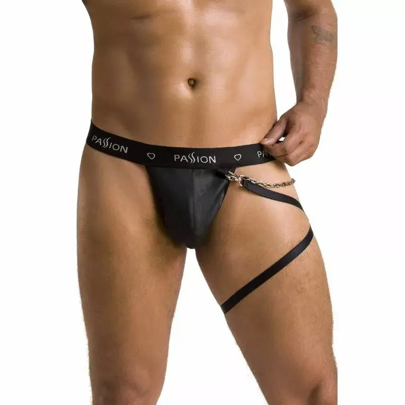 PASSION Thong Passion 058 Bill Black L/XL стринги Photo 3