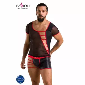 Комплект женский PASSION Set Mark Black 055 — размер L/XL, чёрный