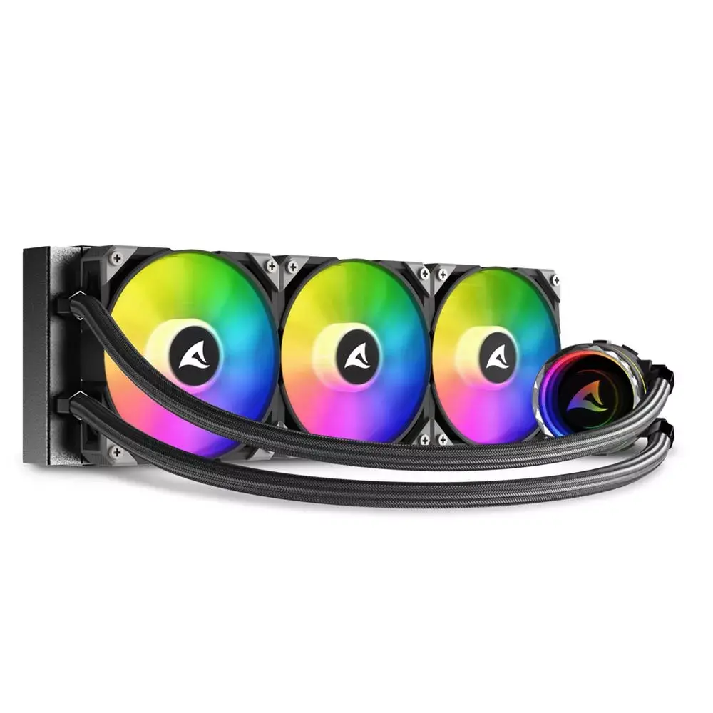 All-in-one liquid cooler Sharkoon S90 RGB Photo 6