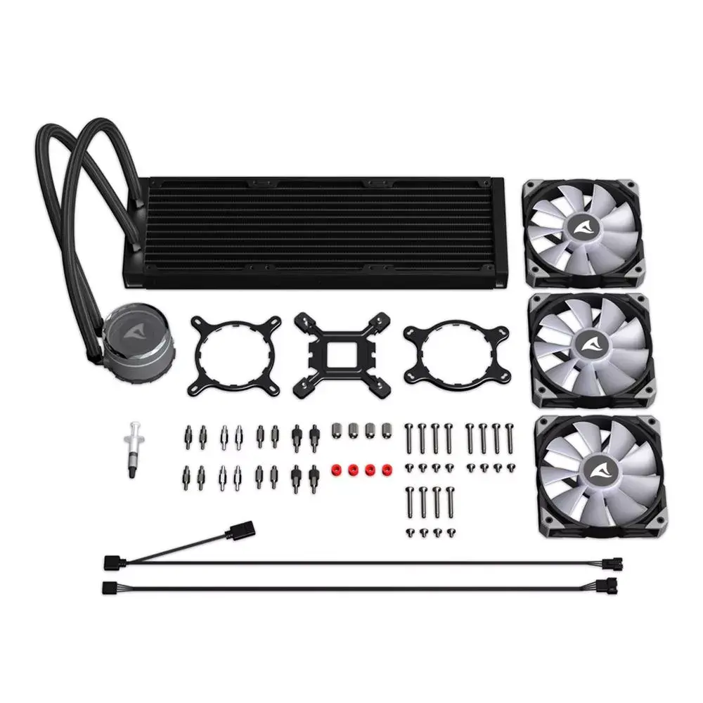 All-in-one liquid cooler Sharkoon S90 RGB Photo 15