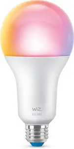 WiZ Viedā spuldze A80 E27 150W 18.5W 2452 lm RGBW Wi-Fi Bluetooth Baltā