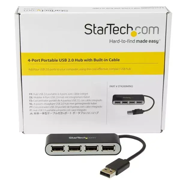 USB Хаб StarTech.com 4-Port Portable ST4200MINI2 Photo 6