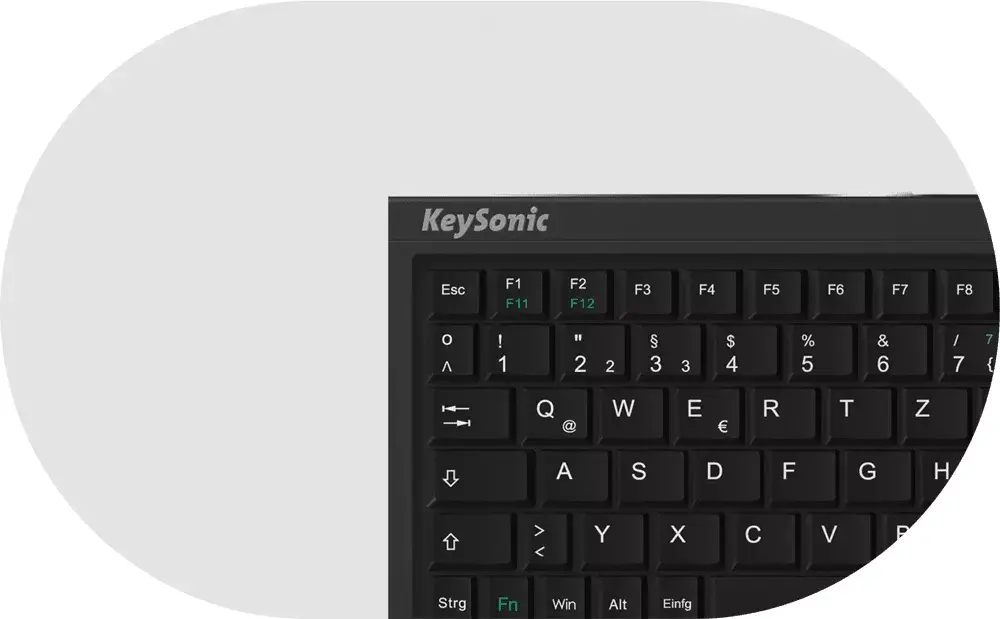 KeySonic ACK-3410 (UK) keyboard Photo 2