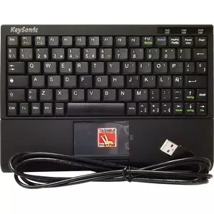 Tastatūra, Super Mini, Smart Touchpad, USB, melna, spāņu (ACK-3410 (ESP))