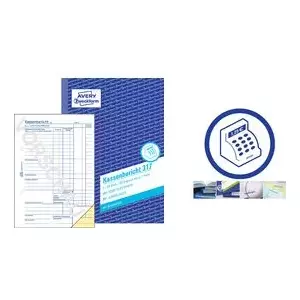 Label book AVERY 1743 — Form sheets for market D, DIN A5