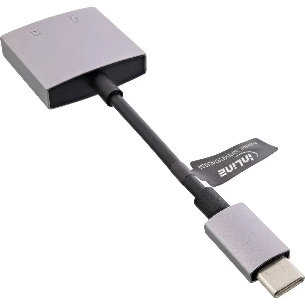 Адаптер USB-C InLine USB-C на 3.5mm Jack Photo 4