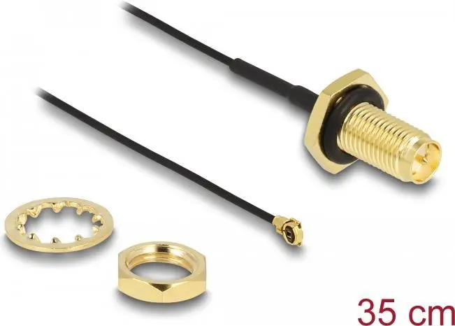 Antenas kabelis DeLOCK RP-SMA jack uz
