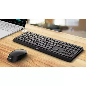 2.4G wireless connection for a completely cordless workspace