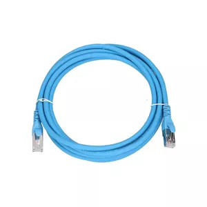 Network Cable Extralink LAN Patchcord Kat.6A RJ-45 Cat6a 3m Blue