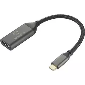 HDMI adapter cable Renkforce RF-5234038, 15 cm, black