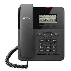 Unify OpenScape Desk Phone CP110 Analogais tālrunis Melns